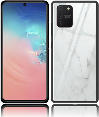 CASE CREATION Back Cover for Samsung Note 10 Lite (2020) Nano White Italian Finish Original Glass Case Cover(White, Waterproof, Pack of: 1)
