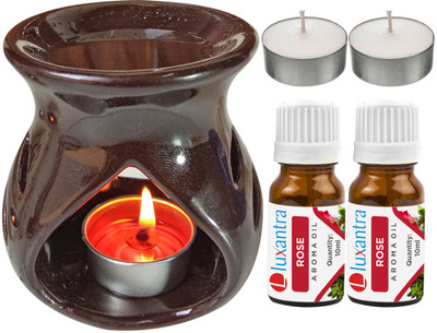 Luxantra Rose Diffuser Set LX-TDIFF97_BROWN_2TL_2RS(5 x 4 ml)