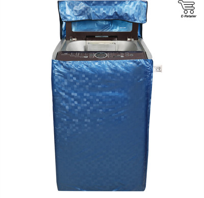 E-Retailer Top Loading Washing Machine  Cover(Width: 58 cm, Blue)
