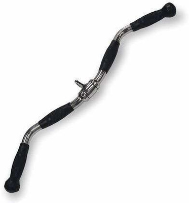 LCARNO Triceps & Biceps Handle Zigzag Handle Cable Cross Gym Handle Multi-training Bar