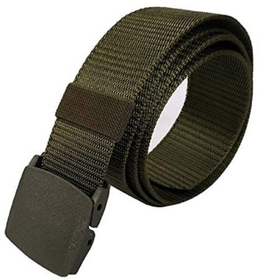 livisorb Men & Women Casual Green Fabric Belt