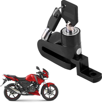 DvineAutoFashionZ Disc Brake Lock For Apache RTR 160_DBL226 Disc Lock, U Lock(Black)