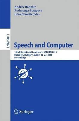 Speech and Computer(English, Paperback, unknown)