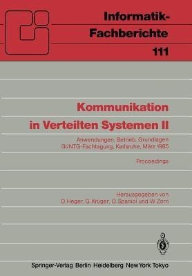 Kommunikation in Verteilten Systemen II(German, Paperback, unknown)