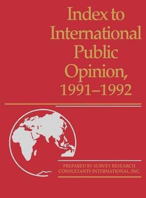 Index to International Public Opinion, 1991-1992(English, Hardcover, unknown)