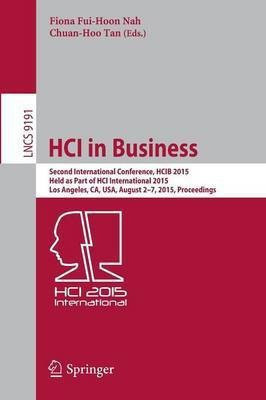 HCI in Business(English, Paperback, unknown)