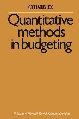 Quantitative methods in budgeting(English, Paperback, unknown)