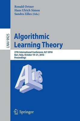Algorithmic Learning Theory(English, Paperback, unknown)