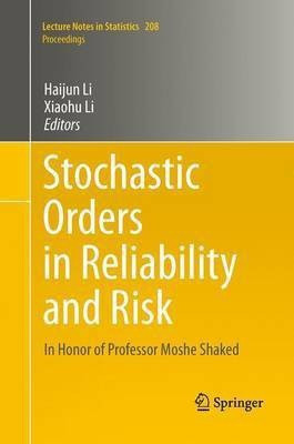 Stochastic Orders in Reliability and Risk(English, Paperback, unknown)