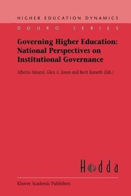 Governing Higher Education: National Perspectives on Institutional Governance(English, Paperback, unknown)