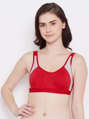 Ds Fashion Women Sports Non Padded Bra(Red)