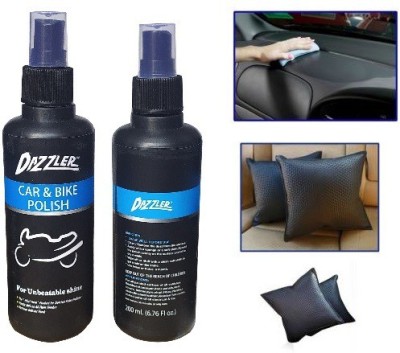 Dazzler Liquid Car Polish for Metal Parts, Chrome Accent, Exterior, Dashboard(400 ml)
