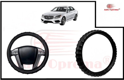 Auto Oprema Steering Cover For Mercedes Benz E250(Black, Leatherite)