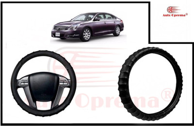 Auto Oprema Steering Cover For Tata Grand Dicor(Black, Leatherite)