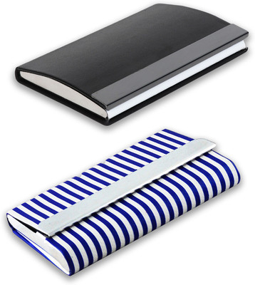 auteur 10 Card Holder(Set of 2, Multicolor)
