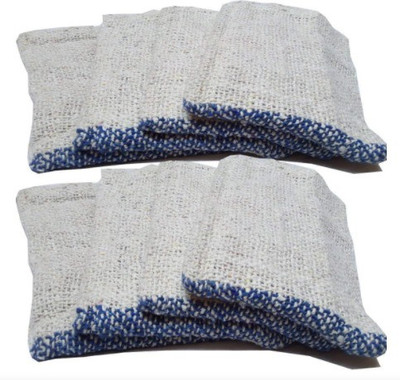 SBTs duster pocha pack of 6 Wet and Dry Cotton Cleaning Cloth(6 Units)