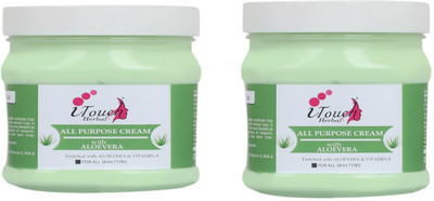 I TOUCH HERBAL ALL PURPOSE CREAM WITH ALOE VERA 500 ML (Pack of 1)(2 Items in the set)