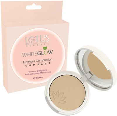 LOTUS HERBALS WhiteGlow Flawless Complexion Compact WG C3 COMPACT Compact(CARAMEL, 10 g)
