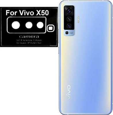 HIRDESH Back Camera Lens Glass Protector for Vivo X50(Pack of: 1)