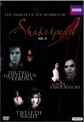 Immaculate Works of Shakespeare - Vol. 3 (The Two Gentlemen of Verona/Love's Labour's Lost/Twelfth Night)(DVD English)