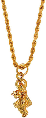 Shiv Jagdamba Gold-plated Brass Pendant