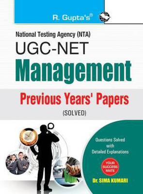 R Gupta's UGC NET Management: Previous Year Solved Paper Latest Edition(Paperback, R Gupra's)