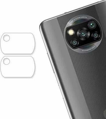 Anaya Back Camera Lens Glass Protector for Poco X3(Pack of: 1)