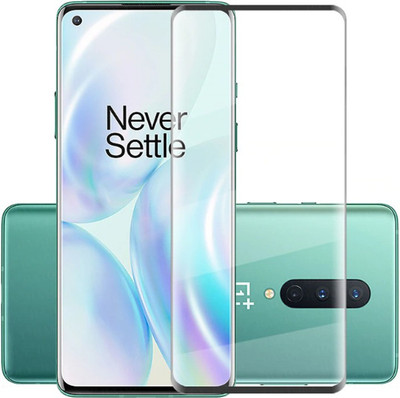 BLACK GORILLA Edge To Edge Tempered Glass for Oneplus 8 Pro(Pack of 1)
