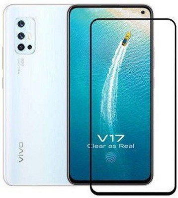HQ Protection Edge To Edge Tempered Glass for Vivo V17(Pack of 1)