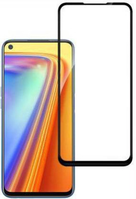 kentop Edge To Edge Tempered Glass for Realme 7 Pro(Pack of 1)