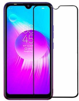 MOBIGENIX Edge To Edge Tempered Glass for TECNO SPARK 4 AIR(Pack of 1)