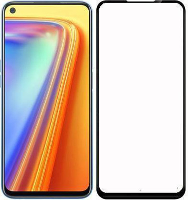 kentop Edge To Edge Tempered Glass for Realme 7 Pro(Pack of 1)