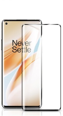 Crunk Edge To Edge Tempered Glass for Oneplus 8(Pack of 1)