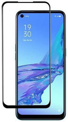 HQ Protection Edge To Edge Tempered Glass for Oppo A53(Pack of 1)