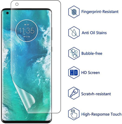 CONNECTPOINT Impossible Screen Guard for Motorola Edge Plus(Pack of 1)
