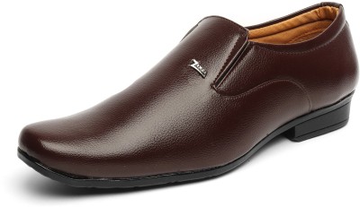 Zixer Corporate I Office Formal shoes Slip On For Men(Brown)