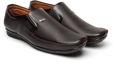 Zixer Corporate II Office Formal shoes Slip On For Men(Brown)