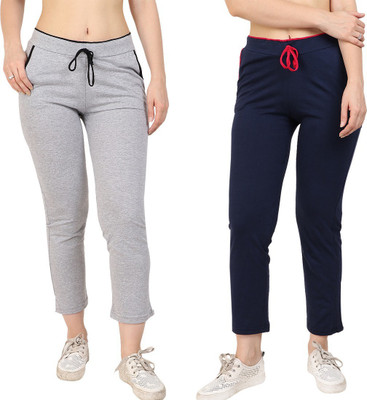 F n Me Solid Women Multicolor Track Pants