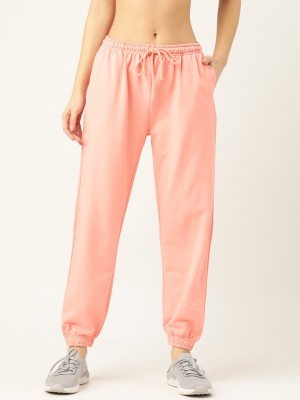 LAABHA Solid Women Pink Track Pants