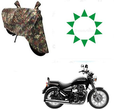 HYBRIDS COLLECTION Waterproof Two Wheeler Cover for Royal Enfield(Thunderbird 500, Multicolor)