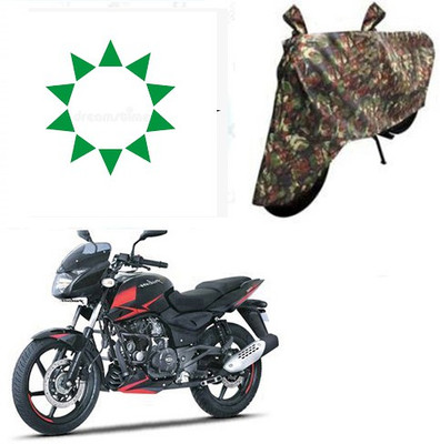 RPSENTTERPR Waterproof Two Wheeler Cover for Bajaj(Pulsar 180 DTS-i, Multicolor)