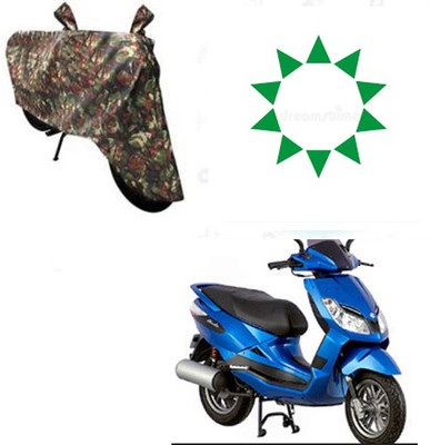 HYBRIDS COLLECTION Waterproof Two Wheeler Cover for Bajaj(Sunny, Multicolor)