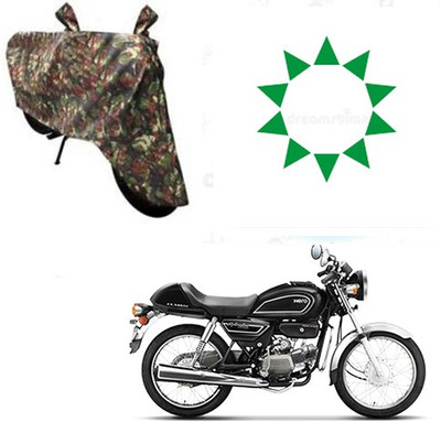 HYBRIDS COLLECTION Waterproof Two Wheeler Cover for Hero(Splendor Pro Classic, Multicolor)