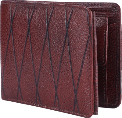 Imex International Men Brown Genuine Leather Wallet(7 Card Slots)