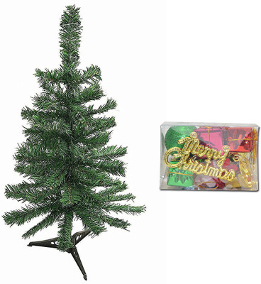 Mystic Crafts Pine 60 cm (1.97 ft) Artificial Christmas Tree(Multicolor)