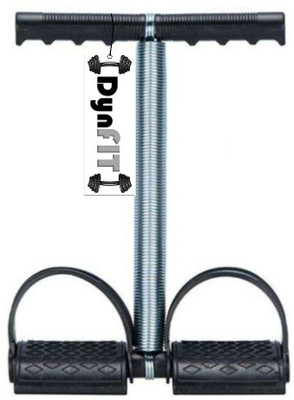 DynFIT Single spring ab exerciser tummy trimmer for home exercise for boys and girls Ab Exerciser(Black)