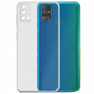 huemic Bumper Case for Samsung Galaxy A51, (Camera TPU)(Transparent, Camera Bump Protector, Pack of: 1)