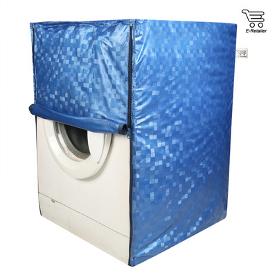 E-Retailer Front Loading Washing Machine  Cover(Width: 58 cm, Blue)