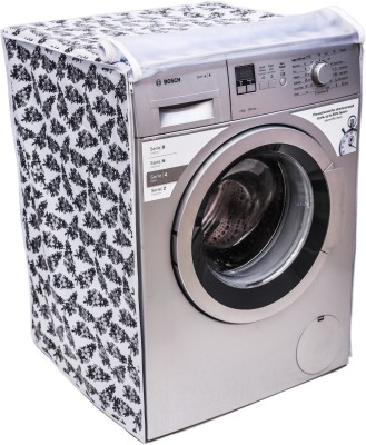 Elito Front Loading Washing Machine Cover(GREY, WHITE)