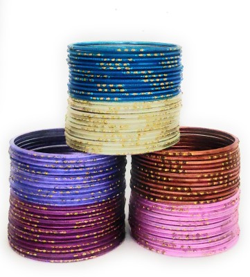 Preet Art Jewellery Metal Bangle Set(Pack of 72)